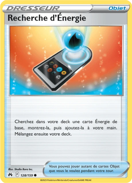 Recherche d'Énergie – Reverse Holo