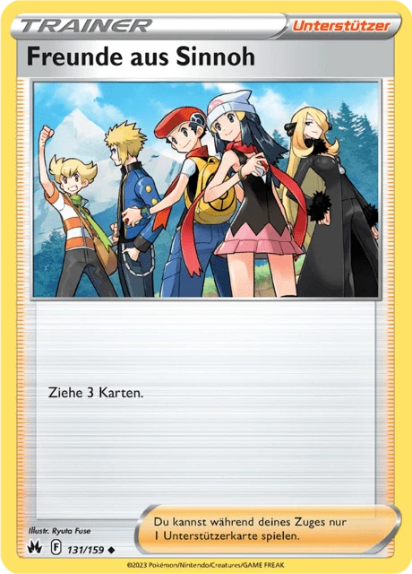 Freunde aus Sinnoh – Reverse Holo