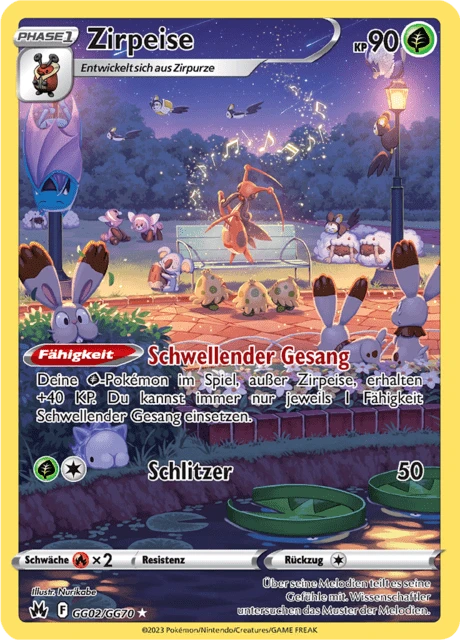 Zirpeise – Holo