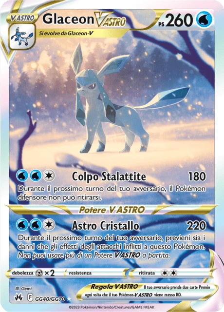 Glaceon V ASTRO – Holo