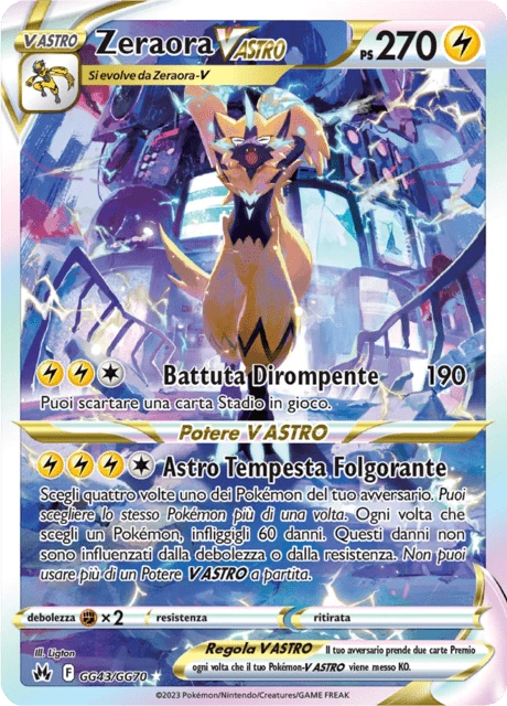 Zeraora V ASTRO – Holo