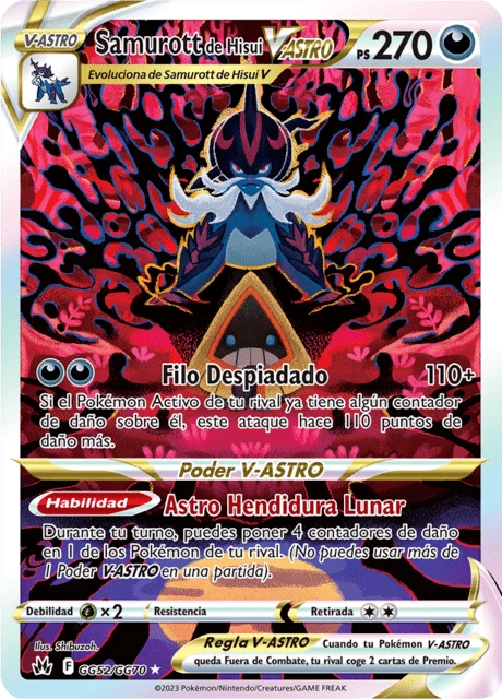 Samurott de Hisui V-ASTRO – Holo