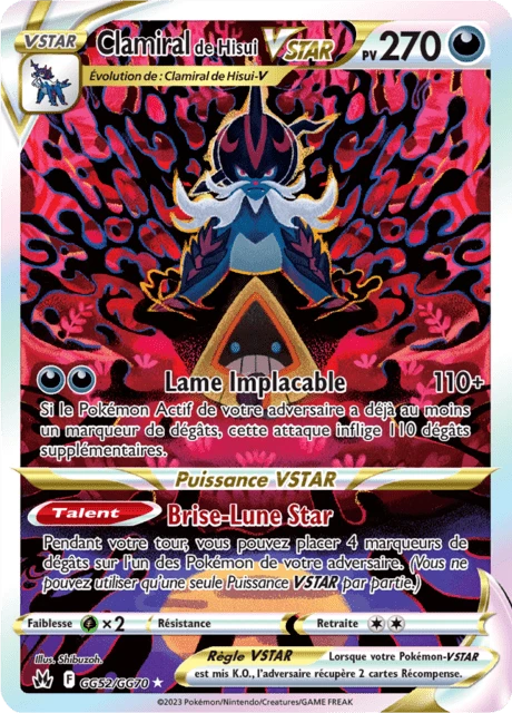 Clamiral de Hisui VSTAR – Holo