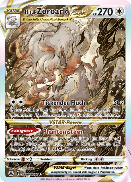 Hisui-Zoroark VSTAR – Holo