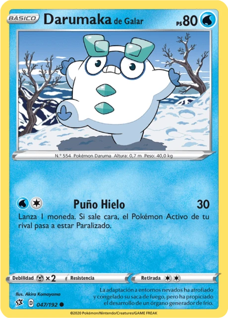 Darumaka de Galar – Reverse Holo