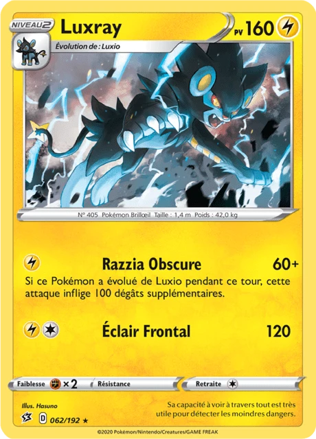 Luxray – Reverse Holo