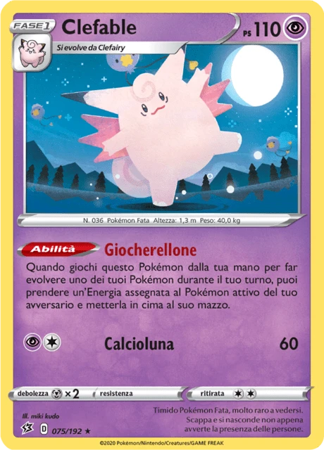 Clefable – Reverse Holo
