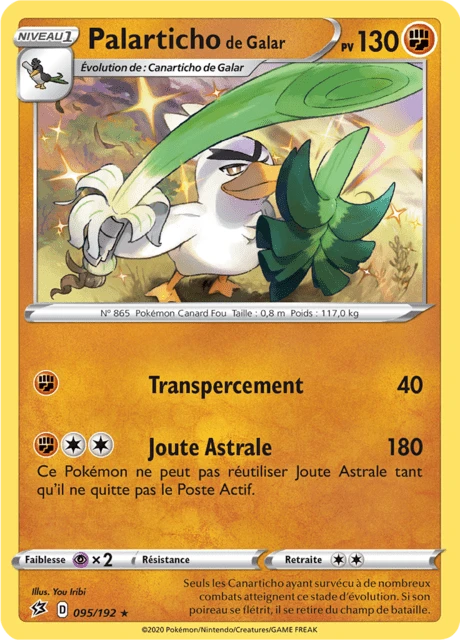 Palarticho de Galar – Reverse Holo