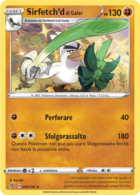 Sirfetch'd di Galar – Holo