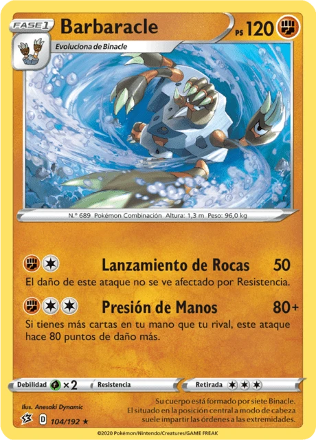 Barbaracle – Reverse Holo