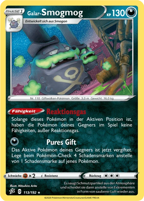 Galar-Smogmog – Reverse Holo