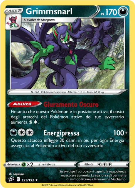 Grimmsnarl – Reverse Holo