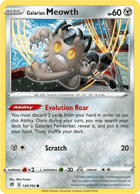 Galarian Meowth – Normal