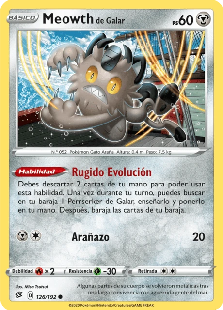 Meowth de Galar – Normal