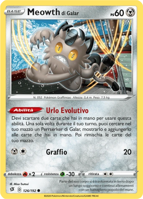 Meowth di Galar – Normal