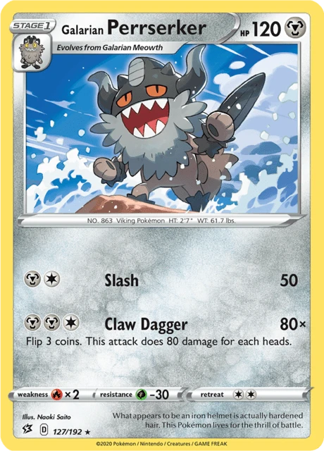 Galarian Perrserker – Normal