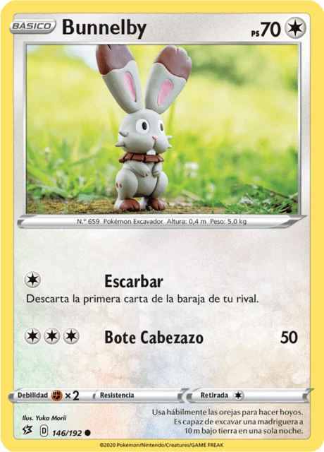 Bunnelby – Reverse Holo