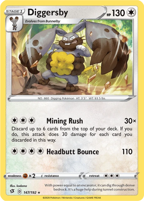 Diggersby – Reverse Holo