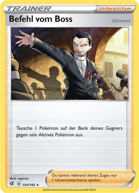 Befehl vom Boss – Reverse Holo