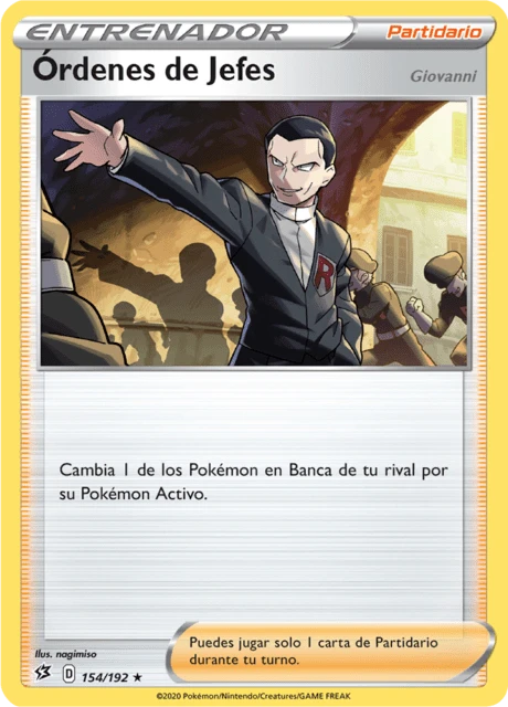 Órdenes de Jefes – Reverse Holo