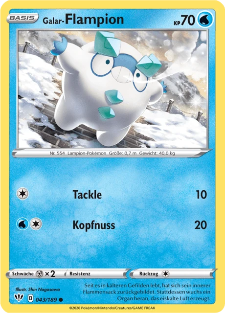 Galar-Flampion – Normal