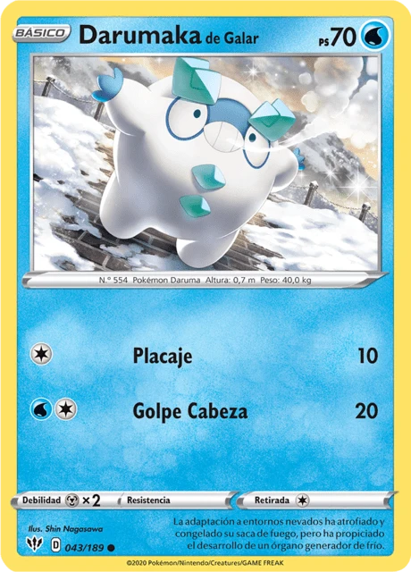 Darumaka de Galar – Reverse Holo