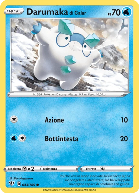 Darumaka di Galar – Reverse Holo
