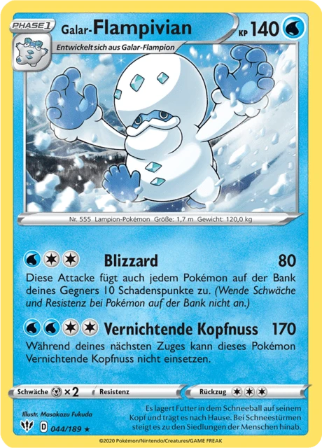 Galar-Flampivian – Reverse Holo