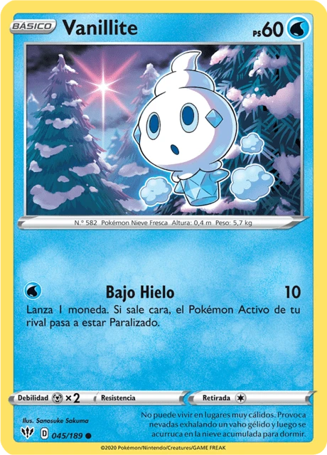 Vanillite – Reverse Holo