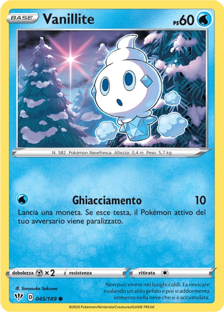 Vanillite – Reverse Holo