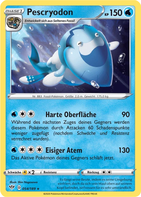 Pescryodon – Reverse Holo