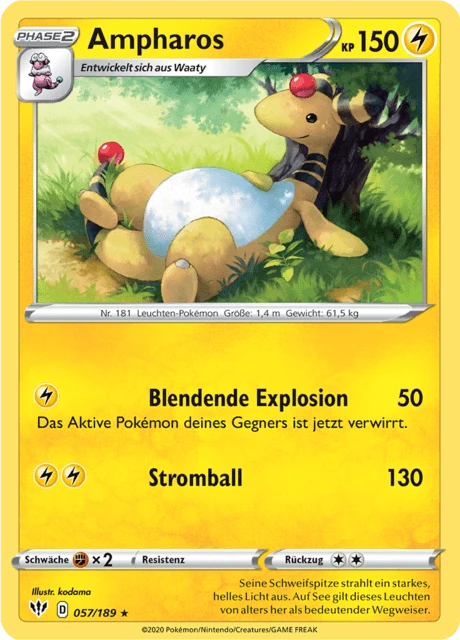 Ampharos – Reverse Holo