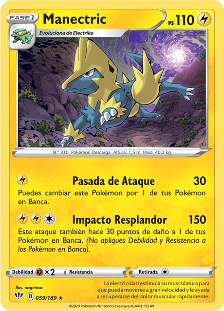 Manectric – Reverse Holo