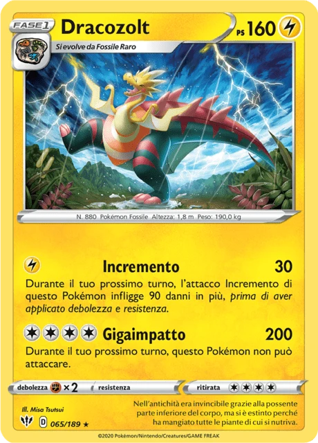 Dracozolt – Reverse Holo