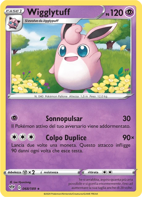 Wigglytuff – Reverse Holo