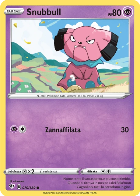 Snubbull – Reverse Holo