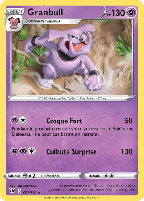 Granbull – Reverse Holo