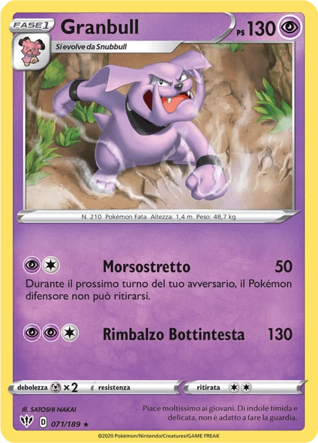 Granbull – Reverse Holo