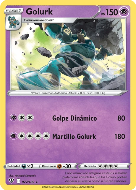 Golurk – Reverse Holo