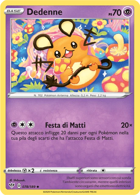 Dedenne – Reverse Holo