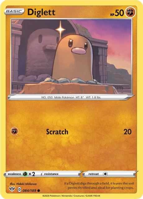 Diglett – Reverse Holo