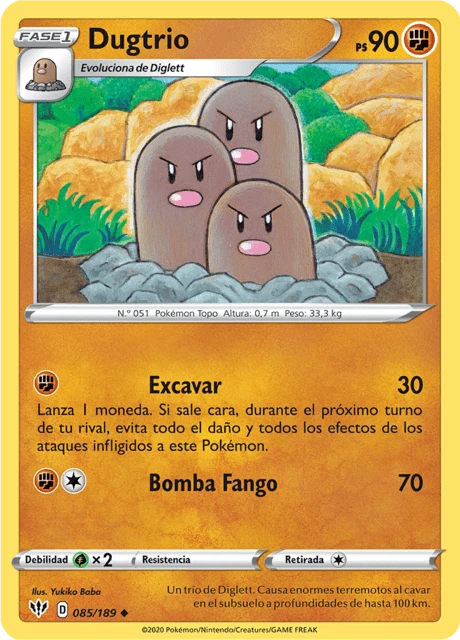 Dugtrio – Reverse Holo