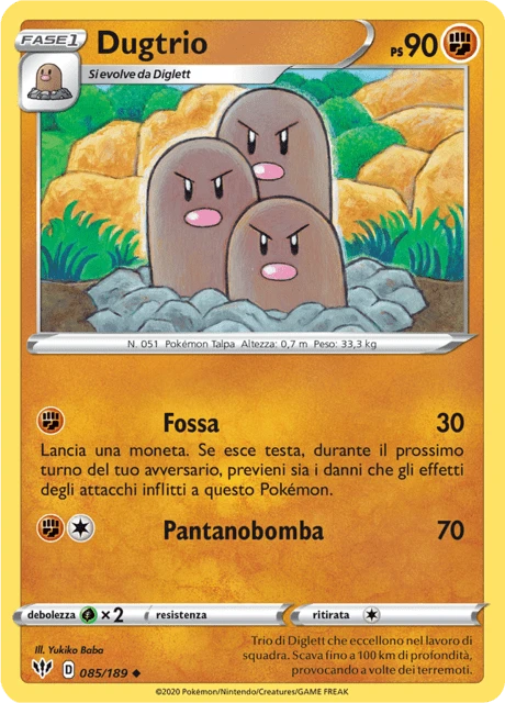 Dugtrio – Reverse Holo