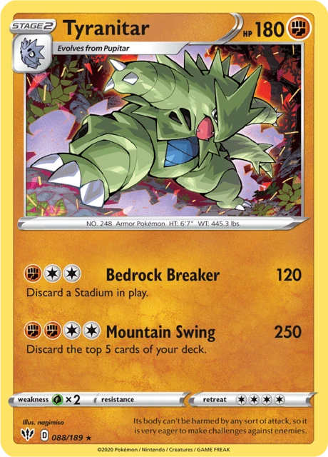 Tyranitar – Reverse Holo