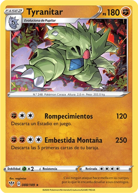 Tyranitar – Reverse Holo