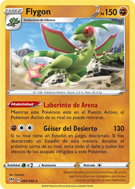 Flygon – Reverse Holo