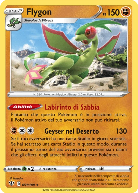 Flygon – Reverse Holo