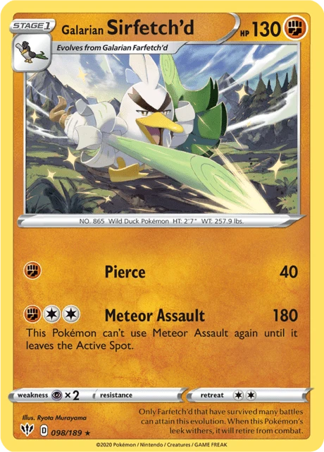 Galarian Sirfetch'd – Normal