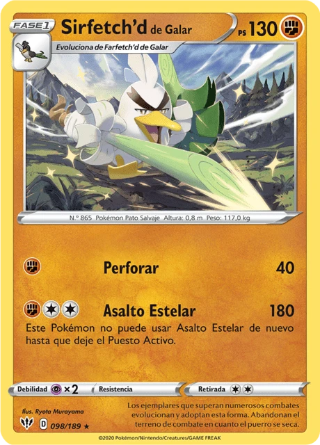 Sirfetch'd de Galar – Normal