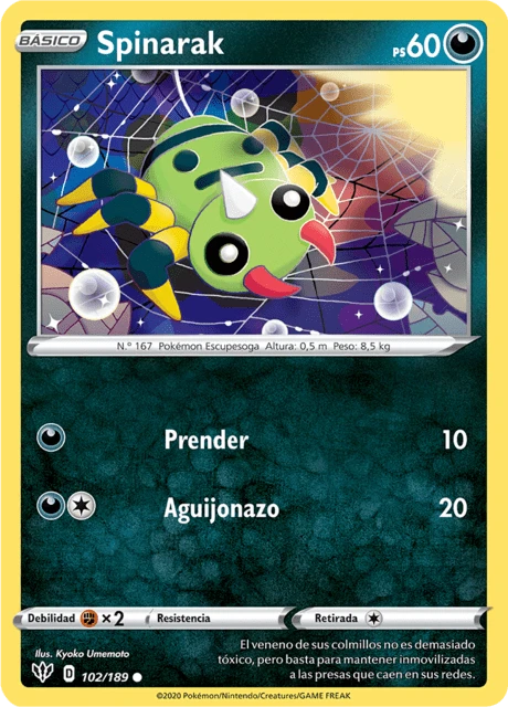 Spinarak – Reverse Holo